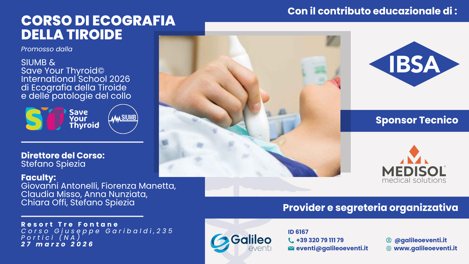 CORSO DI ECOGRAFIA DELLA TIROIDE