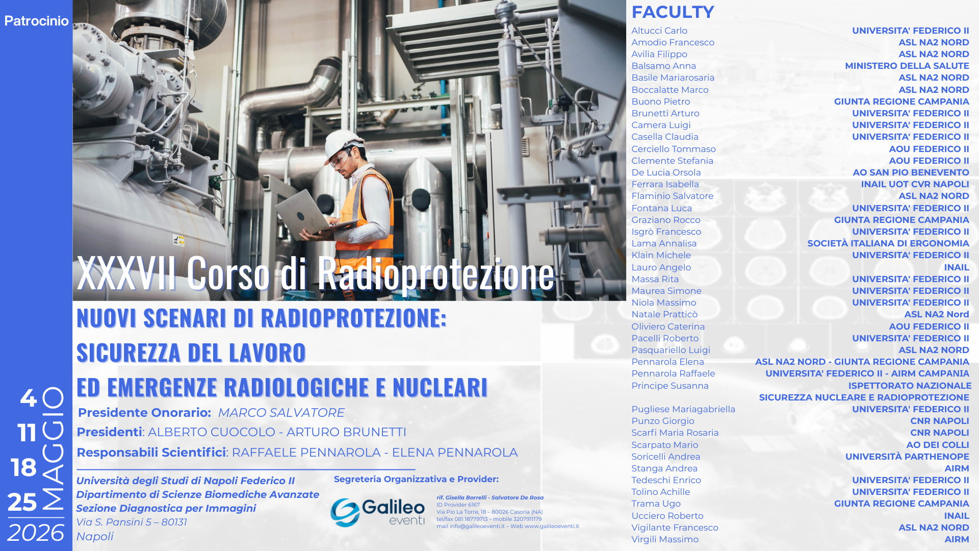 XXXVII Corso di Radioprotezione