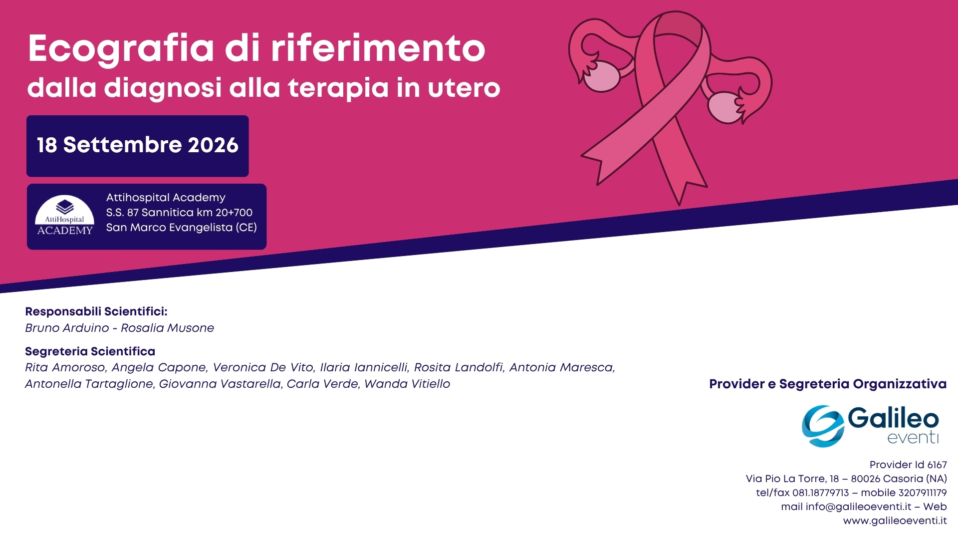 Ecografia di riferimento: dalla diagnosi alla terapia in utero